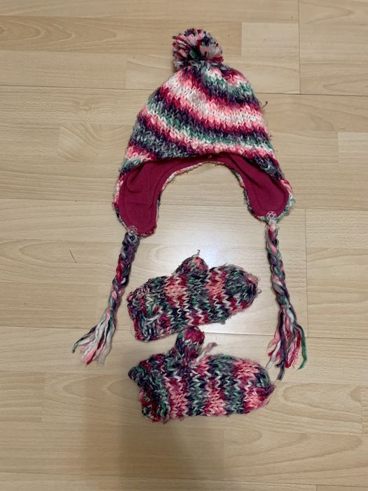 Набор шапка і шарф для дівчинки H&M