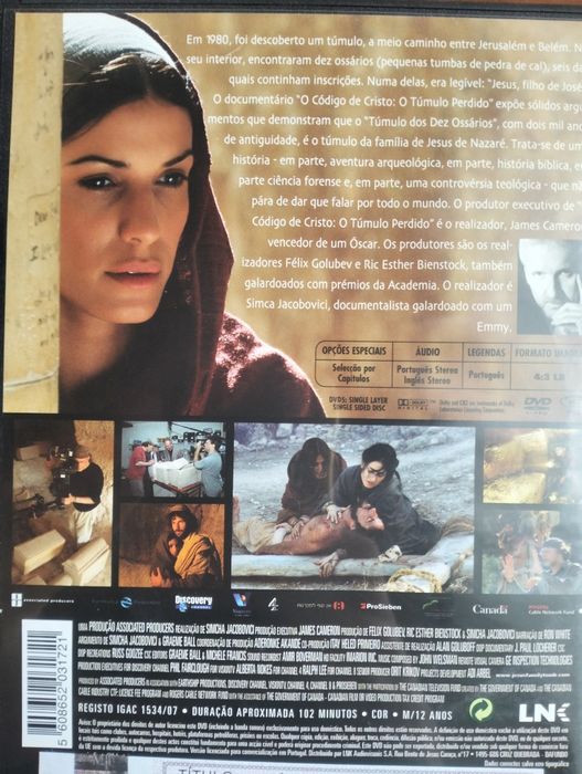 DVD O Código de Cristo - O Túmulo Perdido