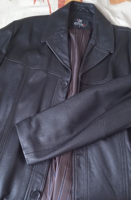 Куртка кожаная мужская