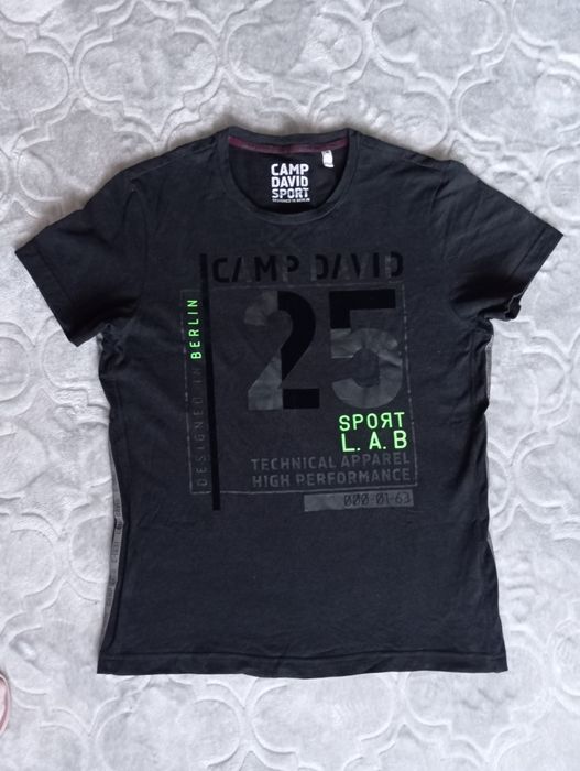 T-shirt męski Camp David Sport r. M