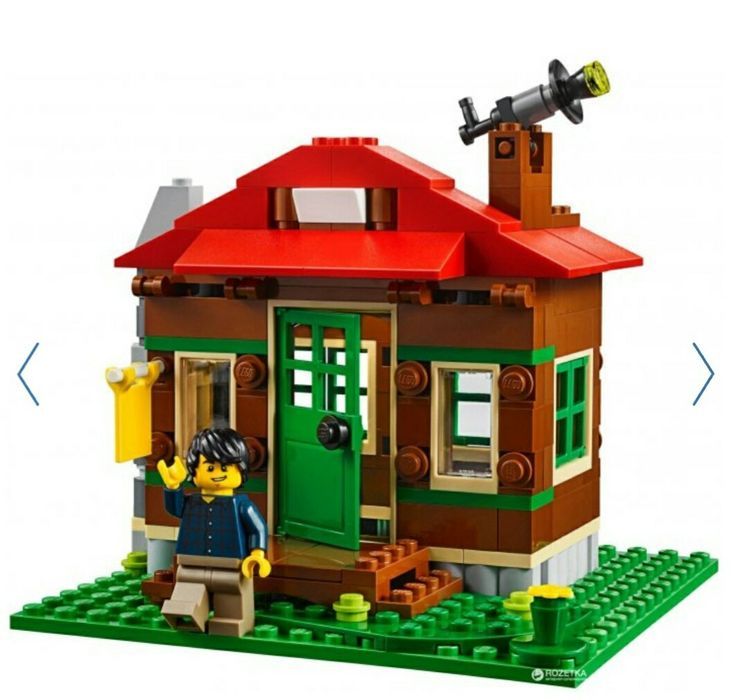 LEGO Creator 31048 Домик на берегу озера (368 деталей)