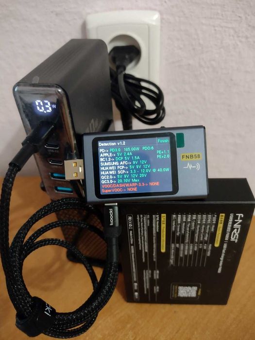 Швидка зарядка Toocki 140W + бонус кабель 240W Type-C Type-C