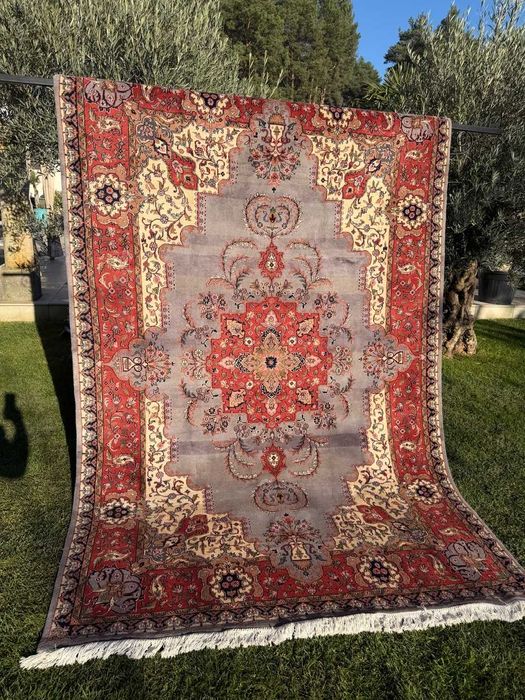 Nowy Kaszmirowy Wełniany Dywan Perski Indo Bidjar 300x200 gal. 26 tyś