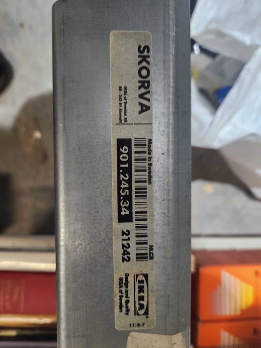 Cama Skorva IKEA sem Gavetas com estrados