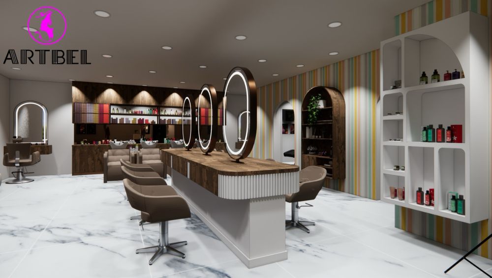 Mobiliario cabeleireiro fabrica outlet