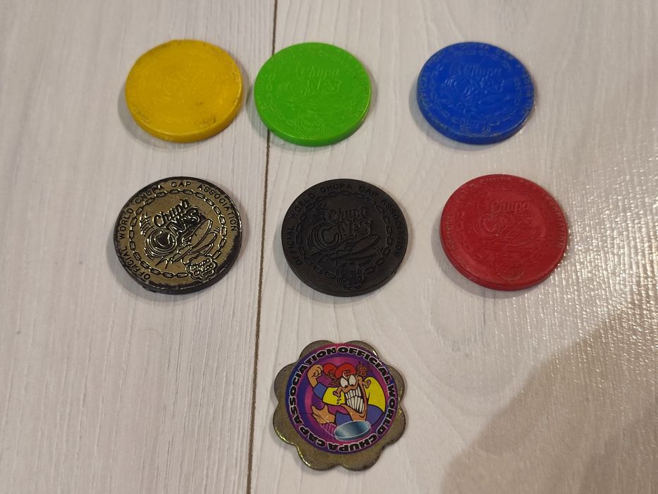 Kapsle Chupa Caps Slammer lata 90