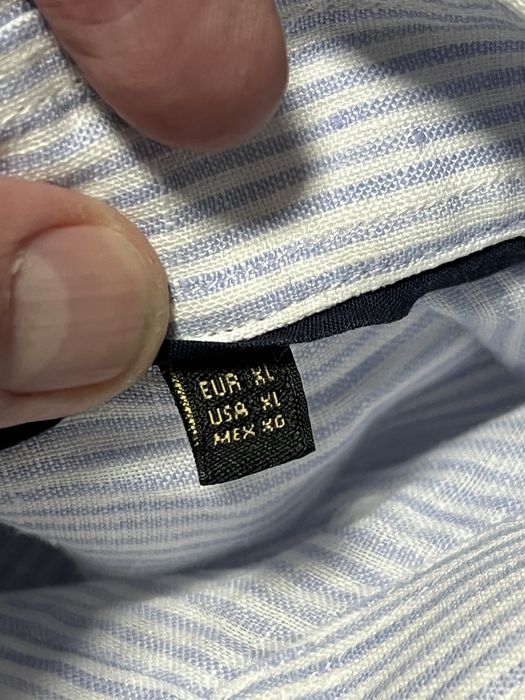 Лляна сорочка Massimo Dutti (оригінал)