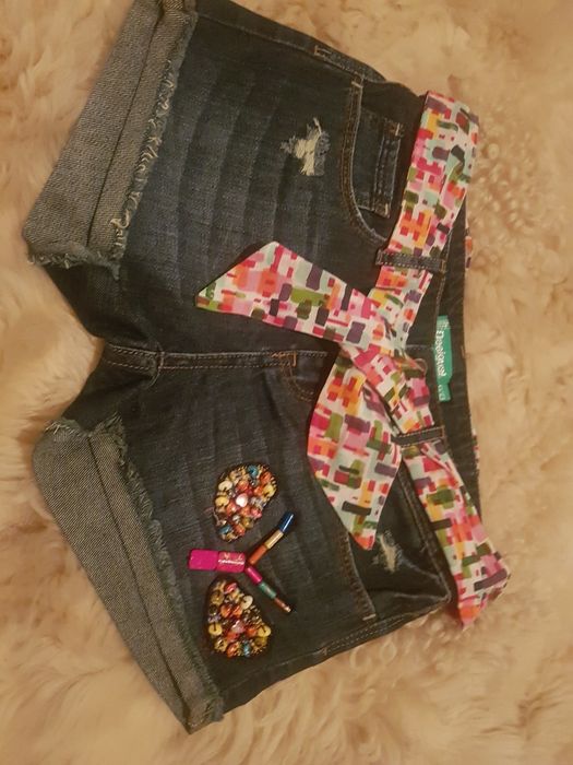 Desigual spodenki jeansowe 9-10 lat