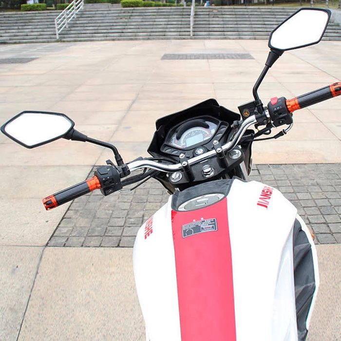 Espelhos moto homologados de haste rosca 10 mm e 8 mm