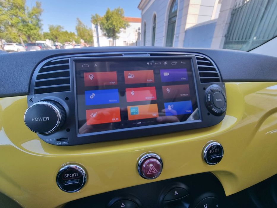 500 sport automático com carplay
