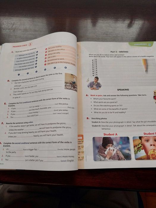 Manual e caderno de atividades Ingles Top Teen 9