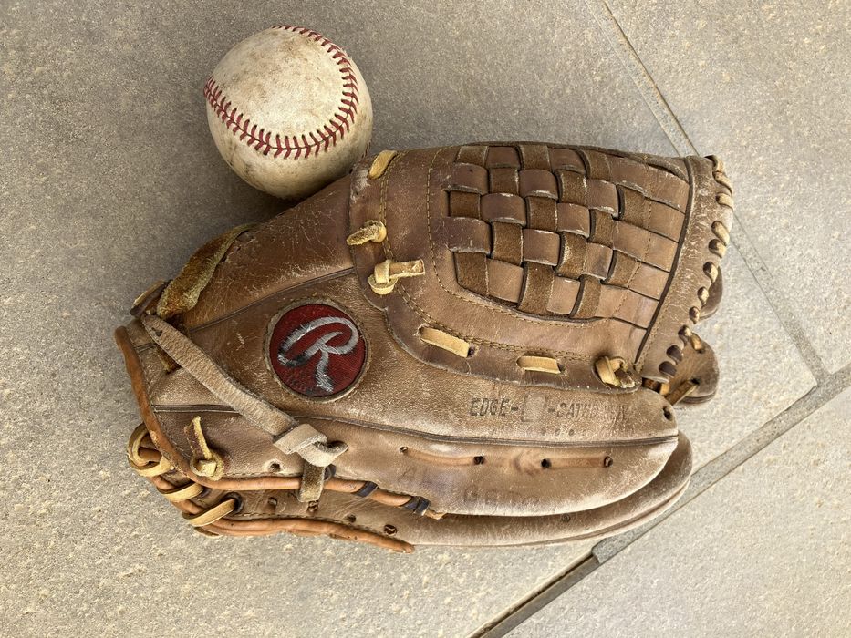Luva de basebol vintage da Rawlings / Vintage baseball glove