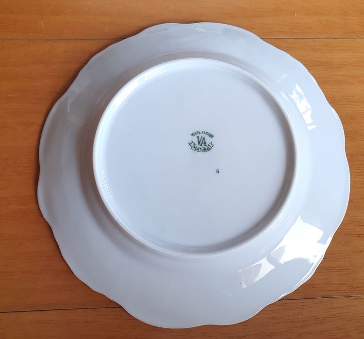 Serviço jantar Vista Alegre 71 peças - Anos 70