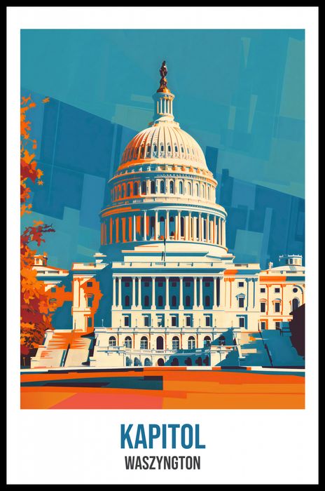Plakat 53x81cm Kapitol