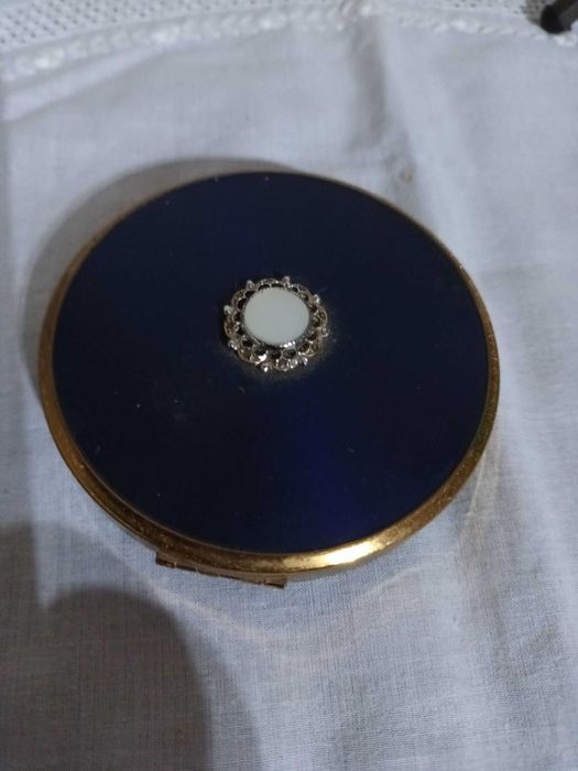 Caixa pó de arroz antiga peça de colecção