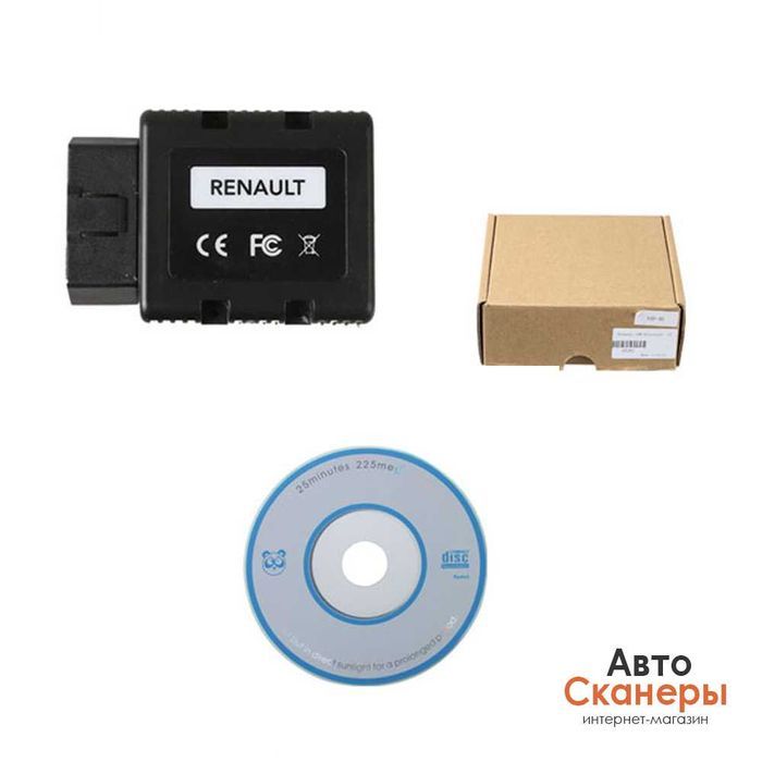 Диагностический адаптер Renault COM +Bluetooth