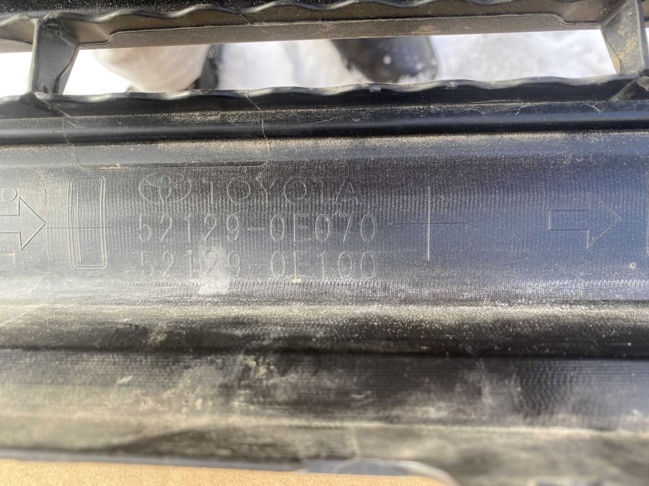 Спойлер бампера передній TOYOTA HIGHLANDER IV XU70