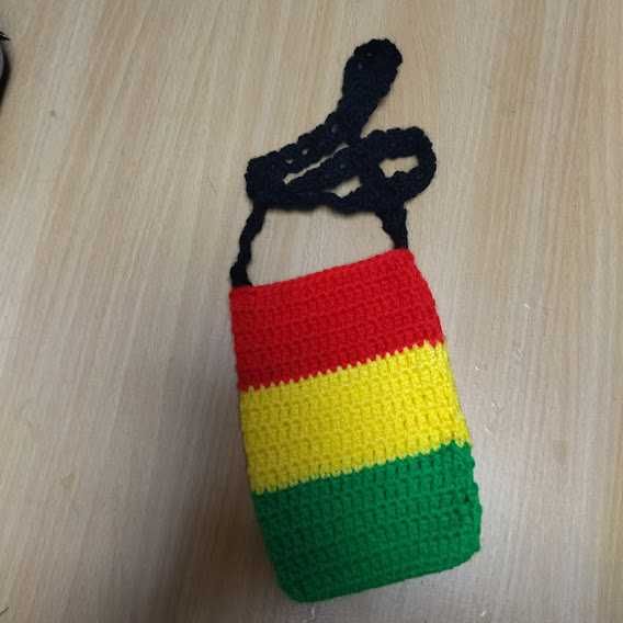 2 Bolsas coloridas para telemóvel