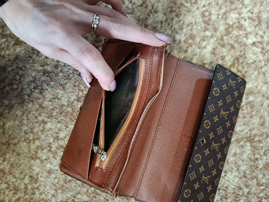 Оригинальный кошелек портмане Louis Vuitton monogram