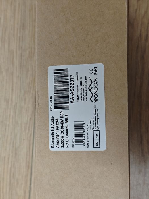 Усилитель класса D  TPA3255 підсилювач стерео з DSP процесором