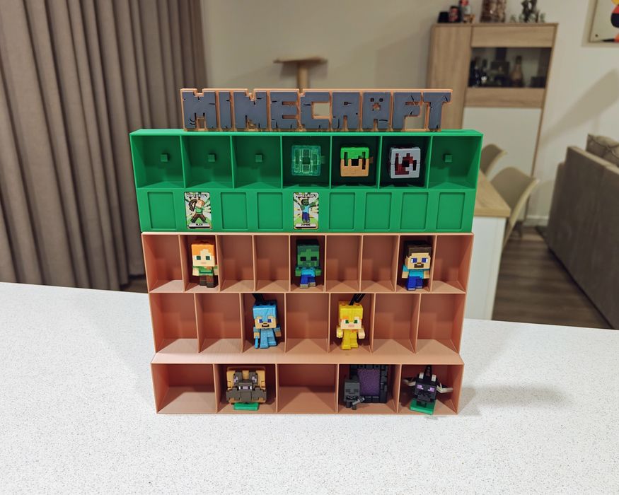 Expositor Display Minecraft Funko Pop Kinder Joy