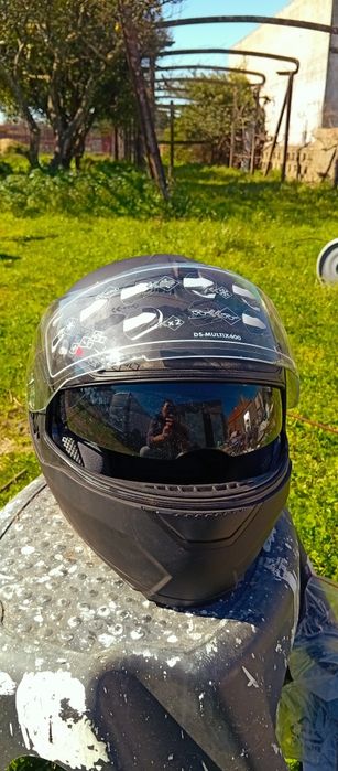 Capacete Modular Crivit M (57-58 cm) - Novo
