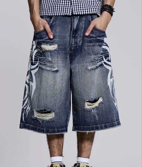 Shorts Jaded London Light Wash Blade 26-36 Colossus Jorts