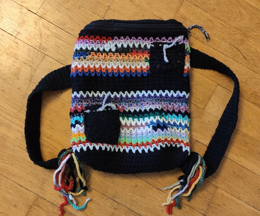 Яскравий стильний рюкзак для дитини до 10-13 років на змійці