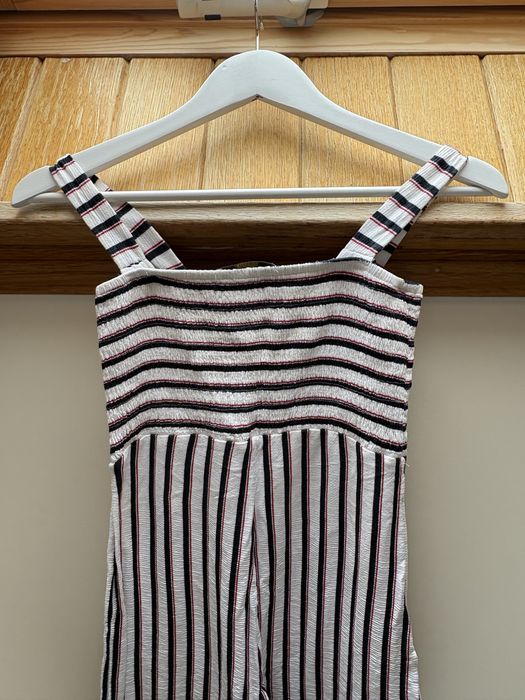 Macacão às riscas da Pull&Bear