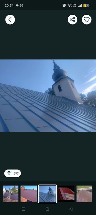Malowanie dachów, elewacji, montaż podbitek oraz rynien  , remont kominow
