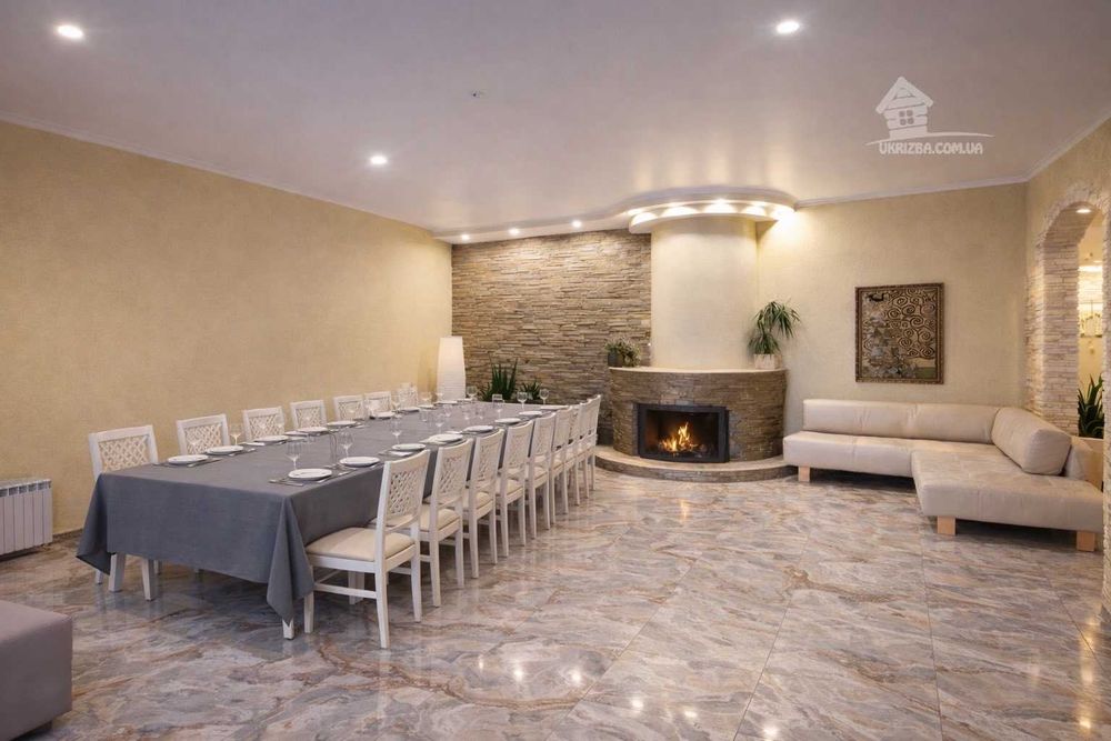 Дом 450 кв. До 35 человек. Сауна, беседка, теннис, генератор, бассейн.