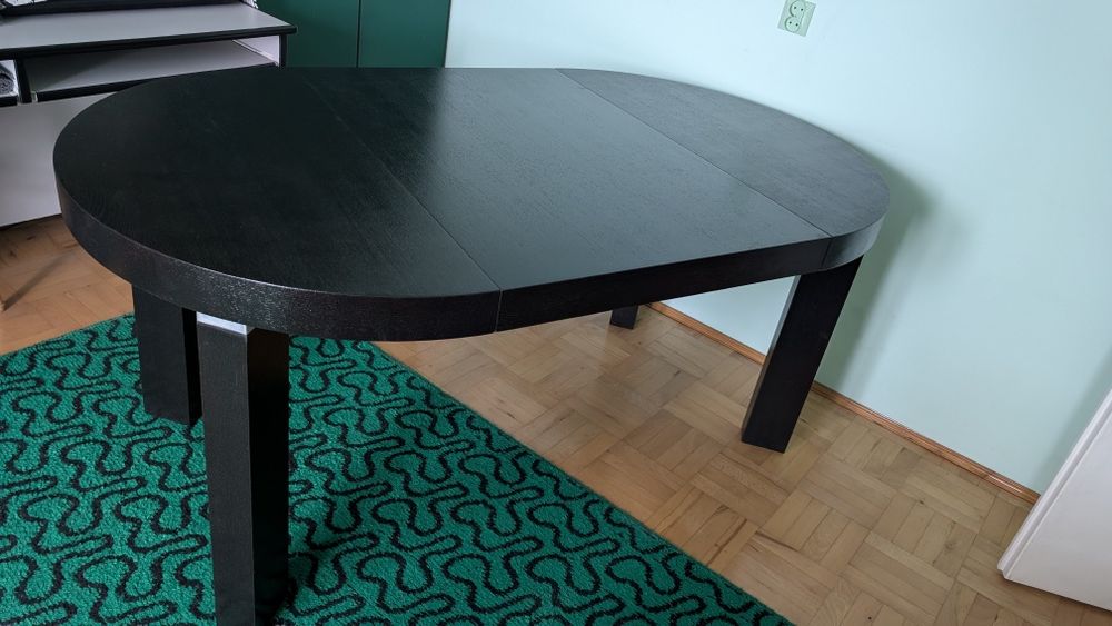 Stół dębowy venge (rozkładany)
