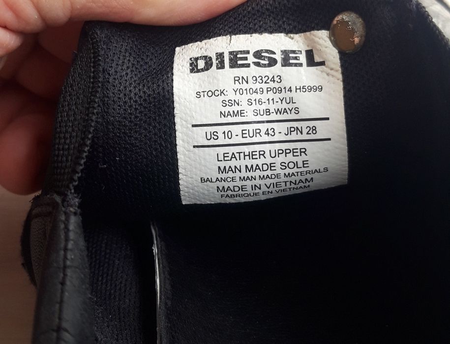 Diesel слипоны  кеды кроссовки
