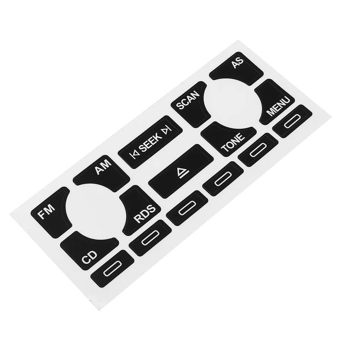 Kit reparação de botões em vinil para audi a4 b6 b7 a6 a2 a3 8l 8p