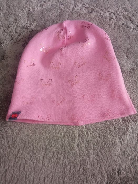 Komplet czapka szalik komin dla dziewczynki 3-5 lat