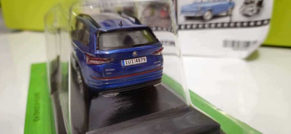 SKODA KODIAQ RS 4X4 2019 1:43 Deagostini model metalowy