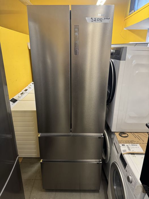 Lodowka Haier ! Nowa ! Inox ! Wysoki model ! Szczecin