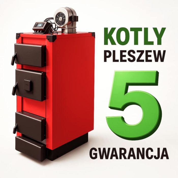 Kocioł 12kW na drewno węgiel do 100m2 Dostawa Osprzęt Gratis
