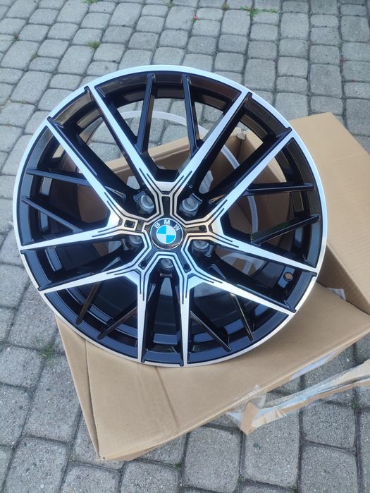 Fabrycznie nowe alufelgi felgi aluminiowe 18 5x112 et50 8.0 bmw 1 3 X1 x2 x3 bmw F40 f70  f45 f46 f48 f39 g01 g02  Audi Seat Skoda VW