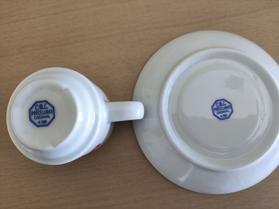 Chávena café + Pires Ouro Negro Novas