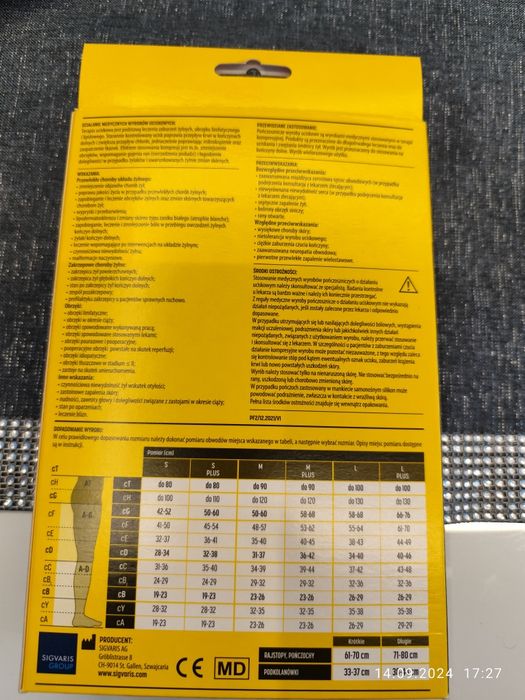 Rajstopy po zabiegowe