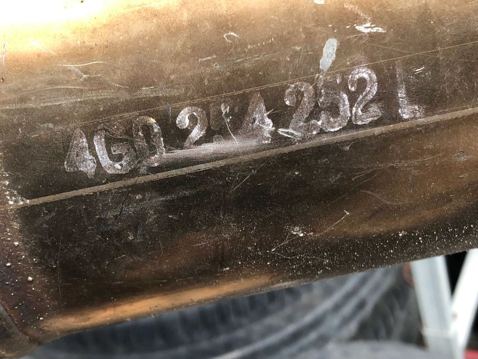Katalizator filtr cząsteczek dpf fap A6 S7 S8 RS6 RS7 4.0 TFSI