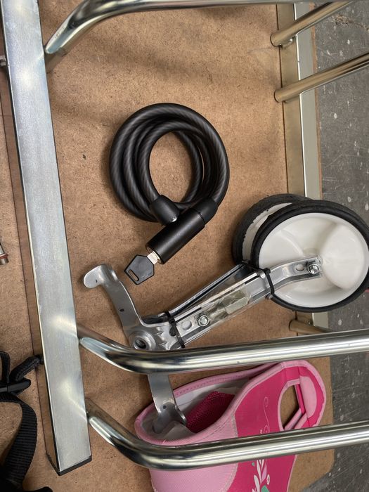 Bicicleta - lote material diverso