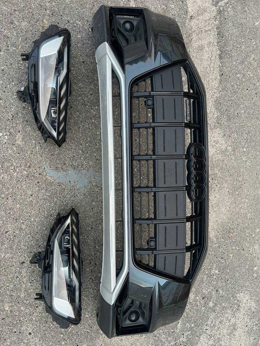 Бампер Audi A4 Allroad Фари Ауді А4 Б9 Аллроад Радар Решітка Фара Ауди