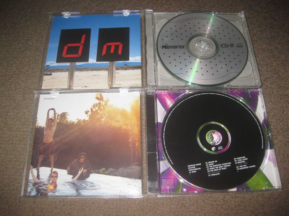 2 CDs dos "Depeche Mode"
