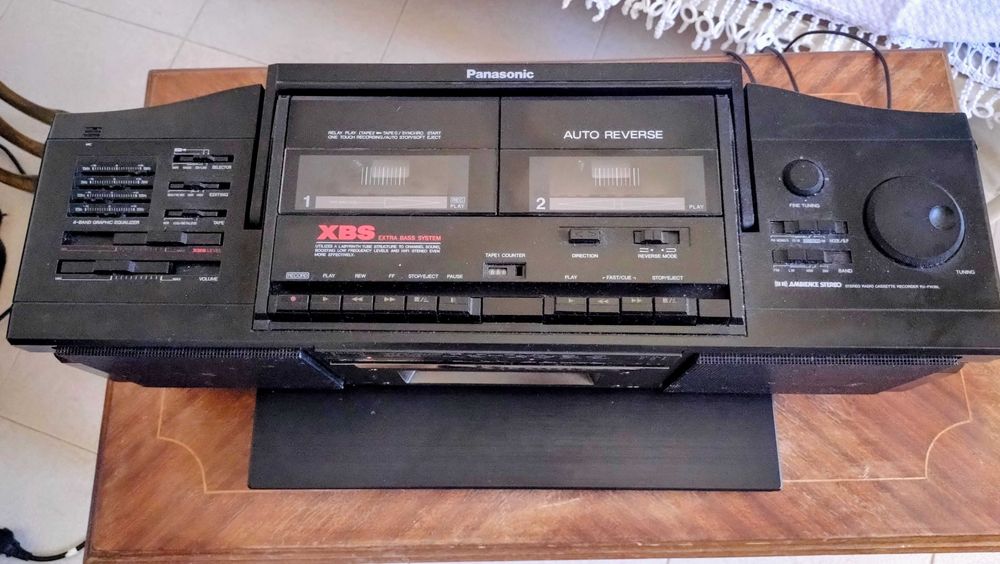 Radio K7 X2 Boombox Rara Panasonic RX-FW39