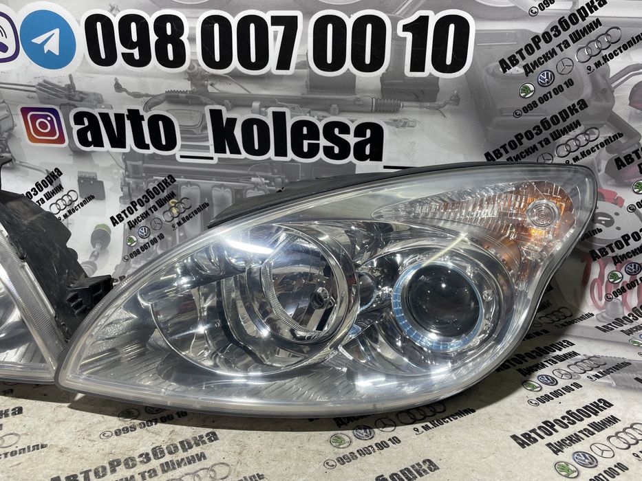 Фари Фара Ліва Хундаі і30 Hyundai i30 2007-2012