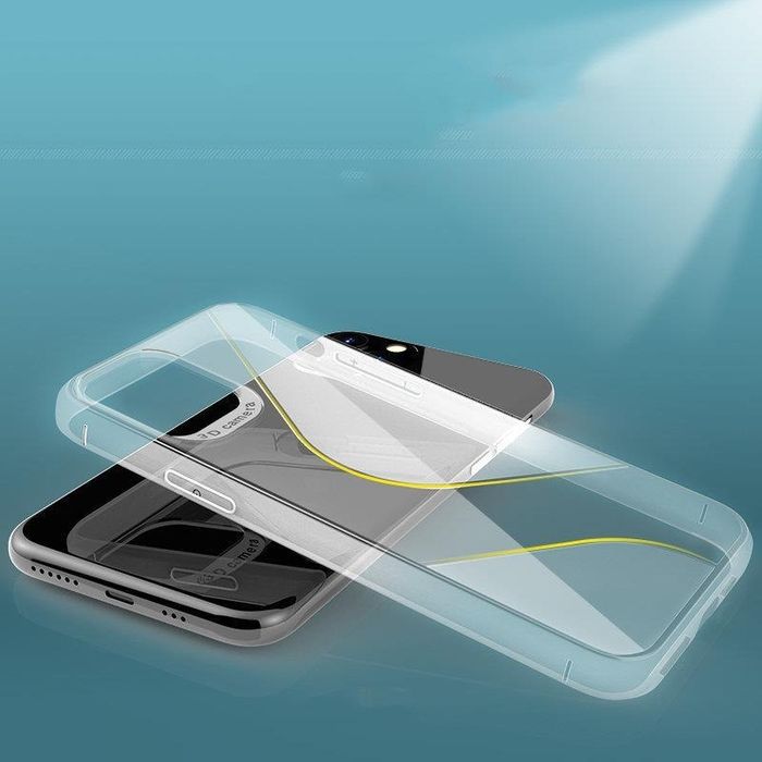 Elastyczne Etui  Do Huawei P40 Lite / Nova 7I / Nova 6 Se Niebieski