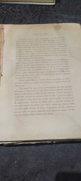 Livro Raro (1884) - A Vida das Flores (Les Fleurs Animées) - Volume II