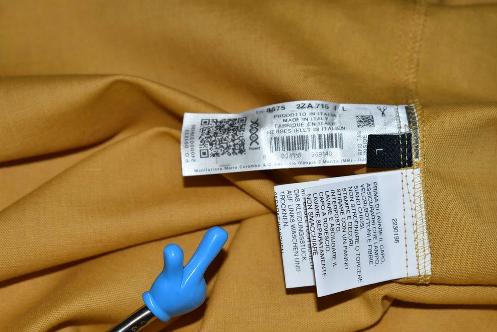 Męska Koszula Colmar 8575 Linen Shirt L Nowa